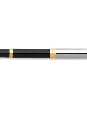 ROLLERBALL SAGARIS NEGRO CON CROMO Y DORADO
