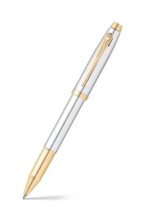 ROLLERBALL SERIE 100 CROMO LISO Y DORADO