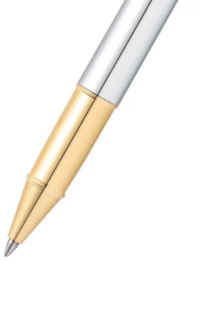 ROLLERBALL SERIE 100 CROMO LISO Y DORADO