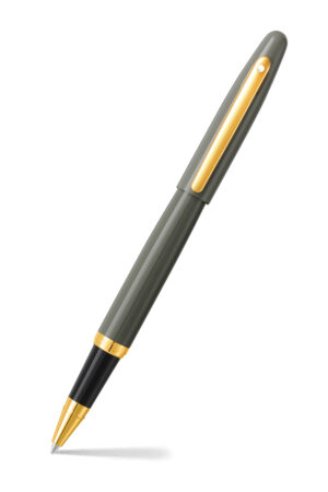 ROLLERBALL GRIS LACA Y DORADO