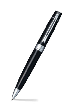 BOLÍGRAFO SERIE 300 NEGRO BRILLANTE Y CROMO