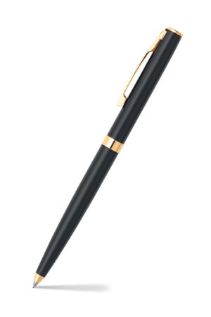 BOLÍGRAFO SAGARIS NEGRO Y DORADO