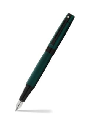 SHEAFFER ESTILOGRAFO SERIE 300 VERDE MATTE GANCHO NEGRO