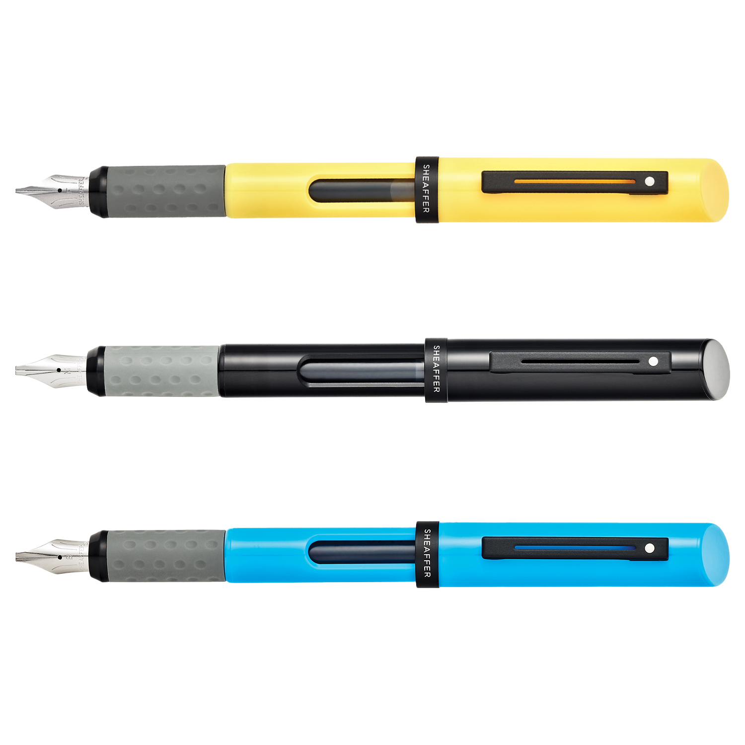 SHEAFFER SET DE CALIGRAFIA MAXI KIT NEGRO AZUL Y AMARILLO - Imagen 2