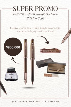 SHEAFFER PROMO JGO SERIE 100 EDICIÓN COFFE